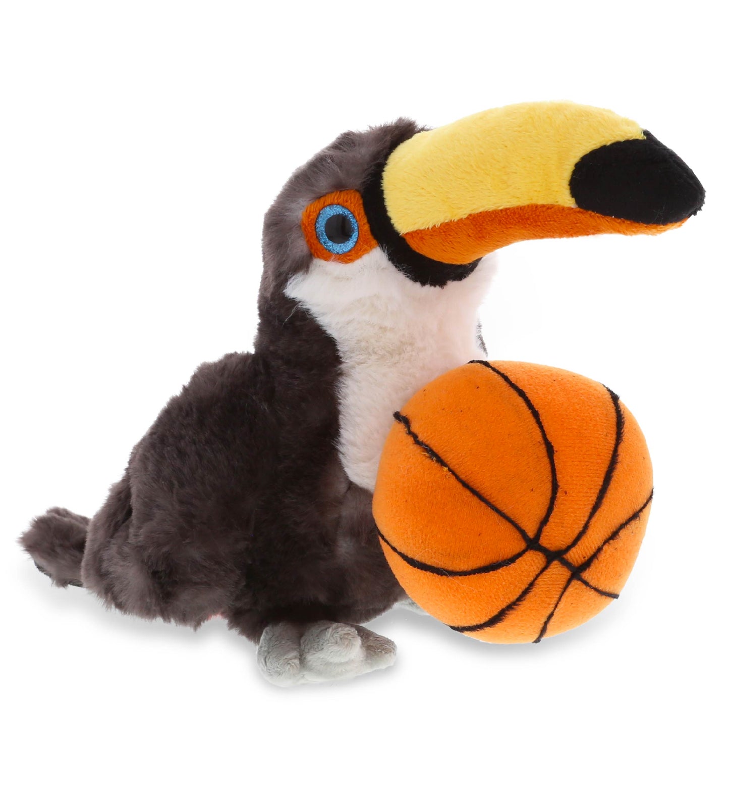 PLUSH BASKETBALL - SUPER SOFT PLUSH - TOUCAN