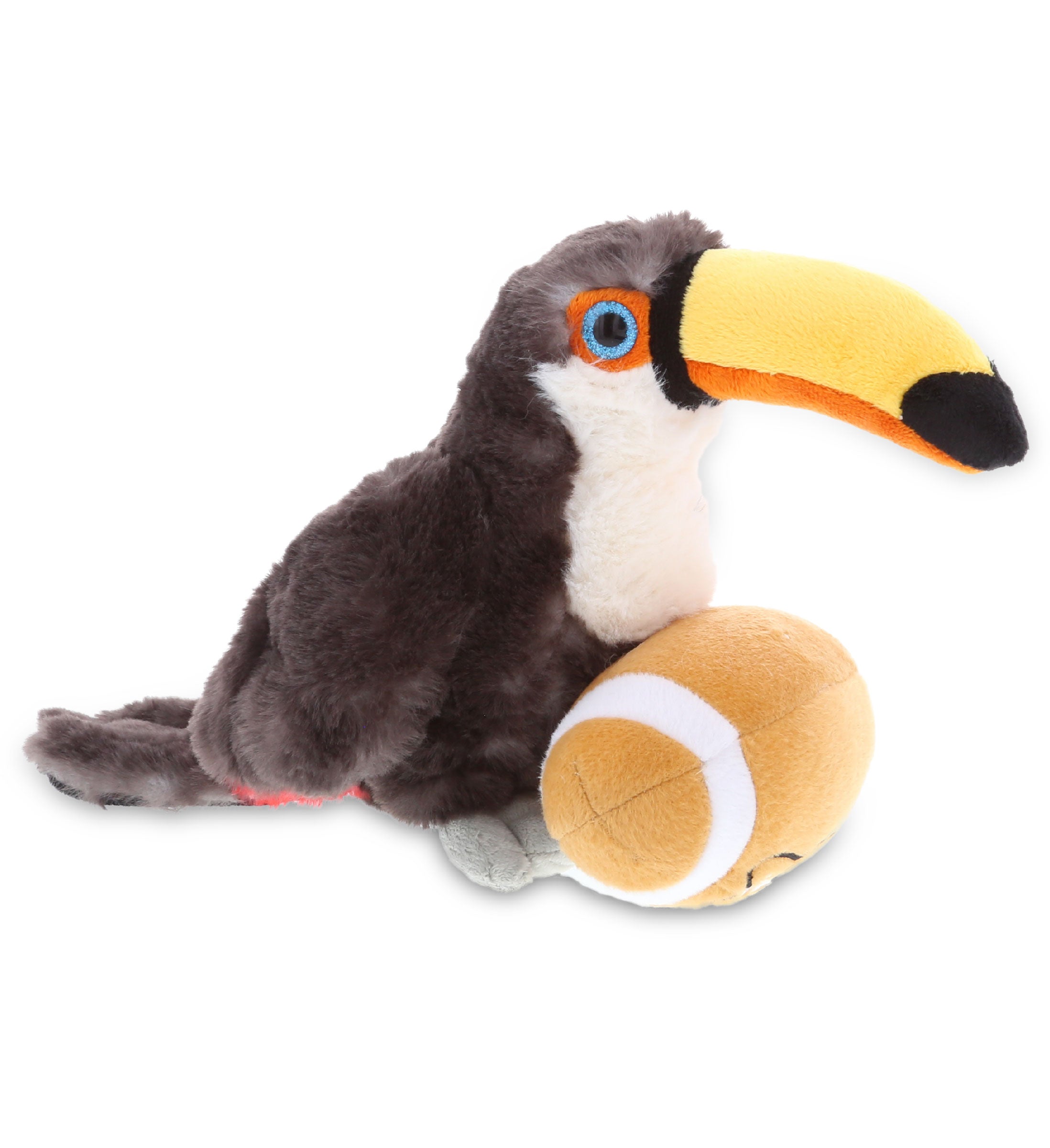 PLUSH FOOTBALL - SUPER SOFT PLUSH - TOUCAN