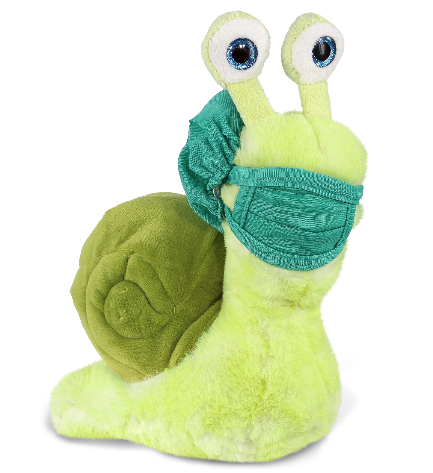 PLUSH DOCTOR - SUPER SOFT PLUSH - GREEN SNAIL