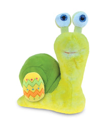 DolliBu Super Soft Cute Yellow Snail with Yellow Easter Egg Plush - 9 Inches