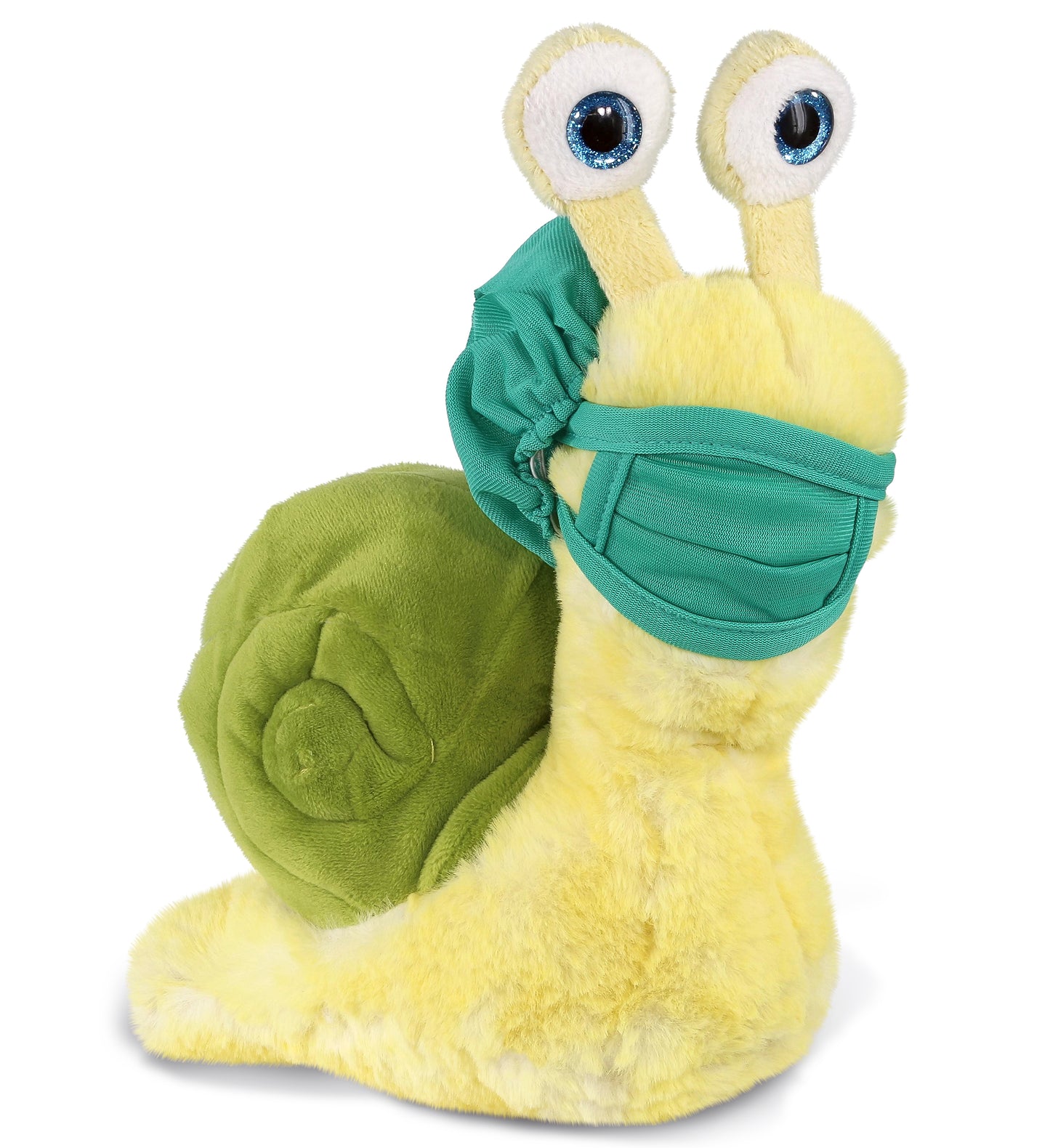 PLUSH DOCTOR - SUPER SOFT PLUSH - YELLOW SNAIL