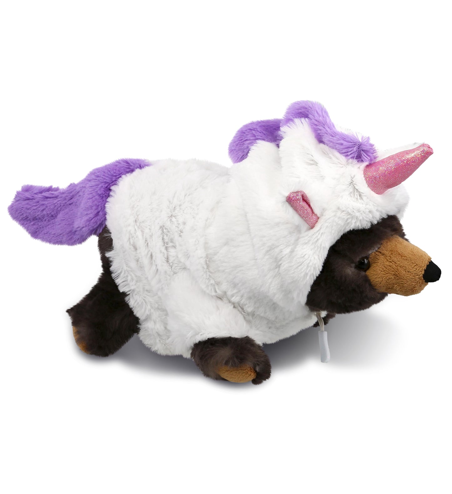 PLUSH UNICORN - SUPER SOFT PLUSH - STANDING WILD BLACK BEAR