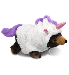 PLUSH UNICORN - SUPER SOFT PLUSH - STANDING WILD BLACK BEAR