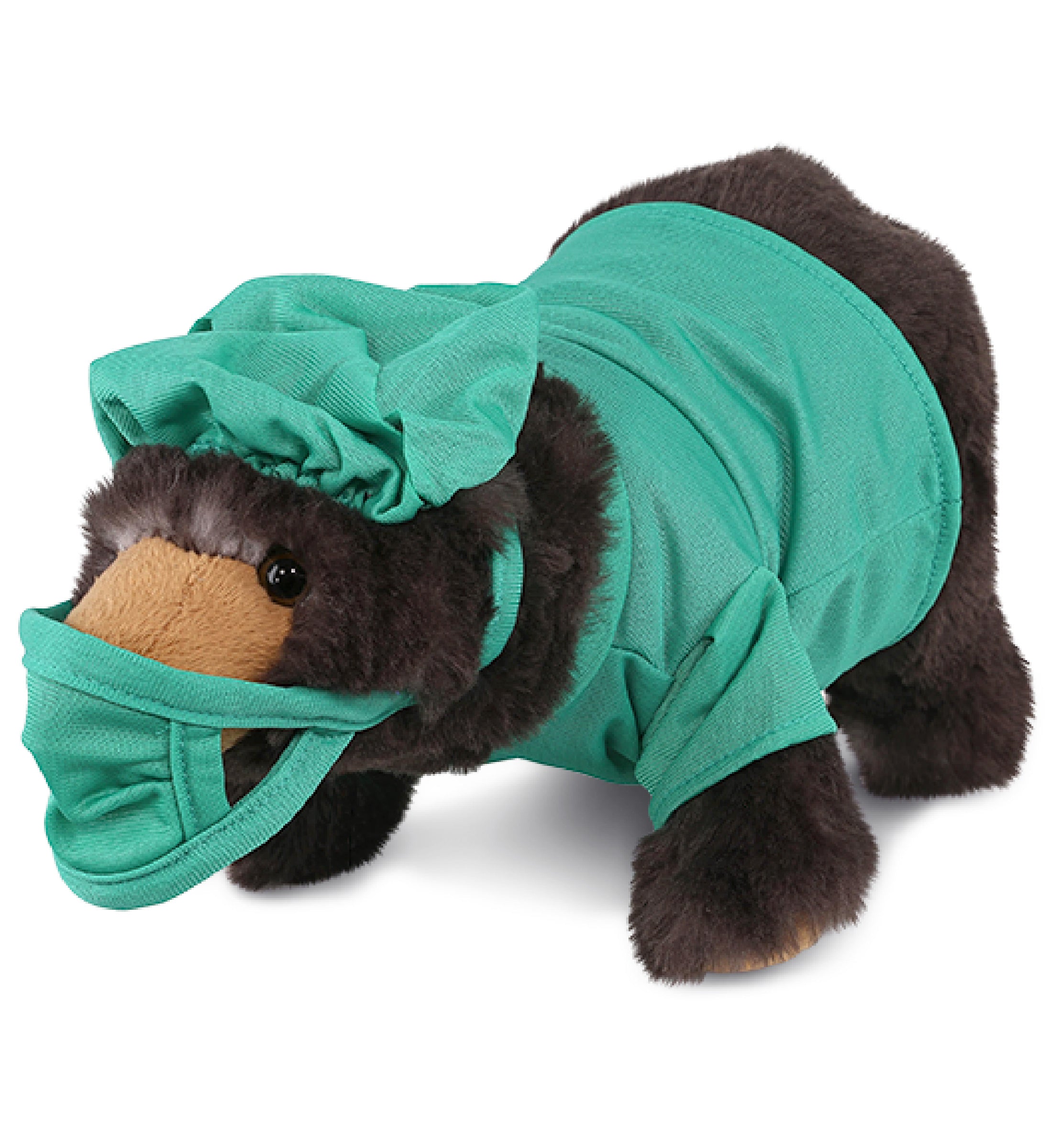 PLUSH DOCTOR - SUPER SOFT PLUSH - STANDING WILD BLACK BEAR