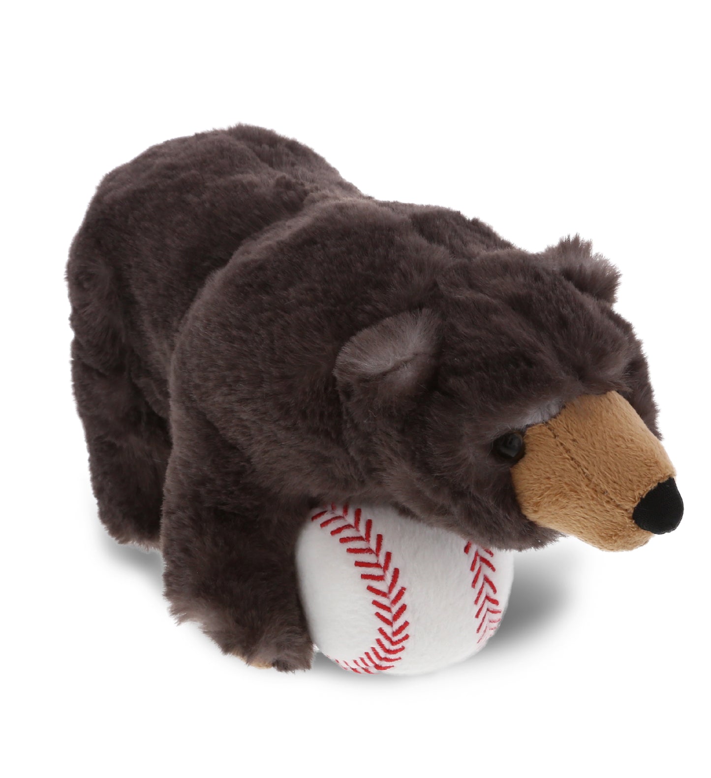 PLUSH BASEBALL - SUPER SOFT PLUSH - STANDING WILD BLACK BEAR