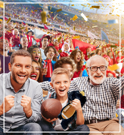SUPER SOFT PLUSH - LYING WILD BLACK BEAR WITH FOOTBALL PLUSH