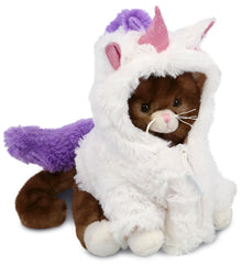 PLUSH UNICORN - SUPER SOFT PLUSH - BROWN CAT