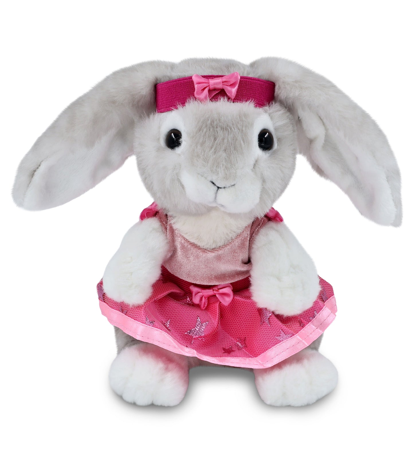 SUPER SOFT PLUSH - GREY RABBIT Ballerina