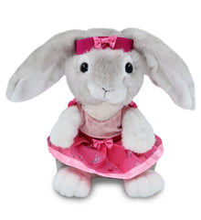SUPER SOFT PLUSH - GREY RABBIT Ballerina