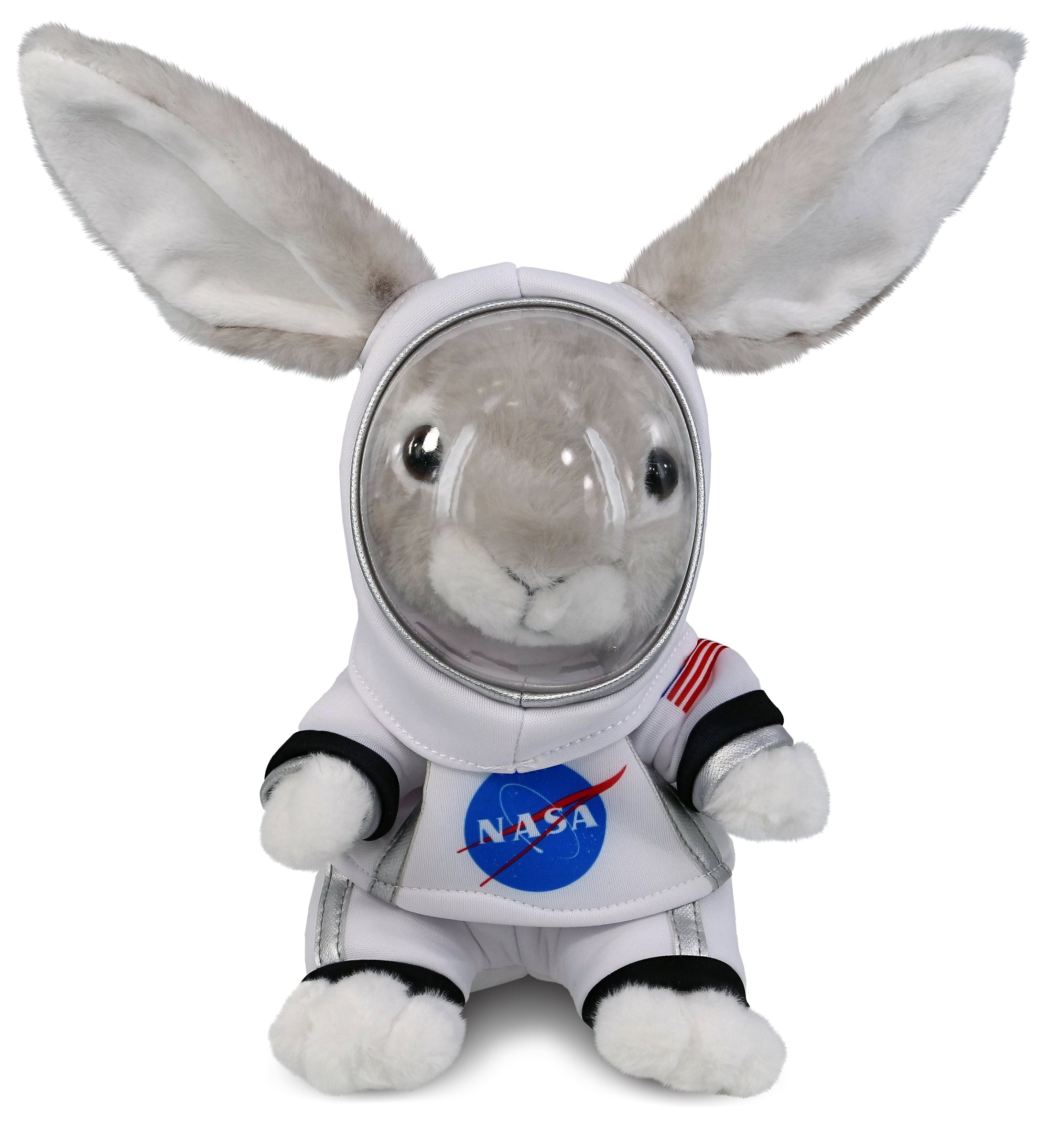 PLUSH ASTRONAUT - SUPER SOFT PLUSH - GREY RABBIT