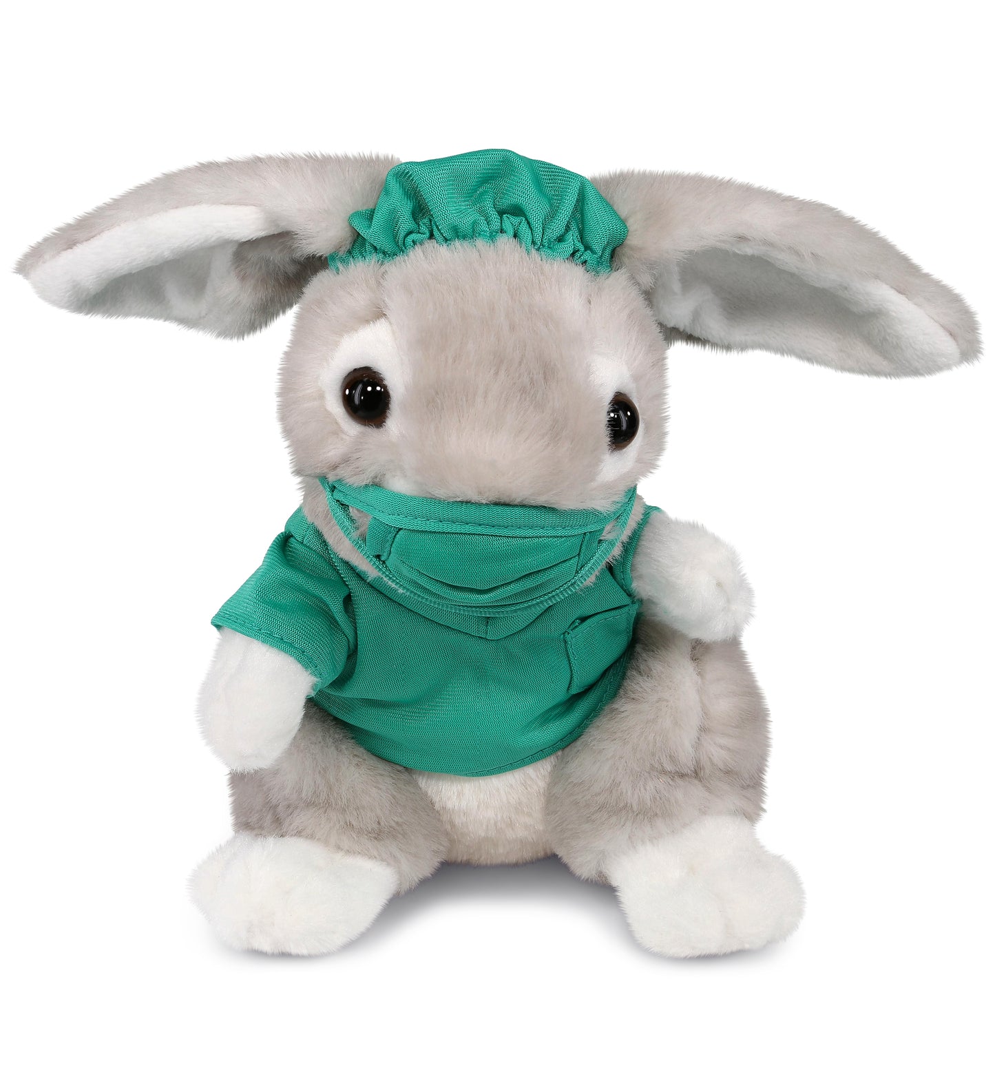 PLUSH DOCTOR - SUPER SOFT PLUSH - GREY RABBIT