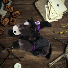 SUPER SOFT PLUSH - LYING BLACK HORSE WITCH