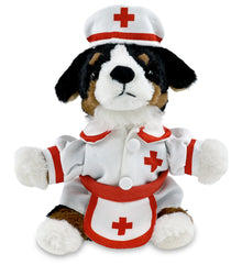 SUPER SOFT PLUSH - BERNESE DOG NURSE
