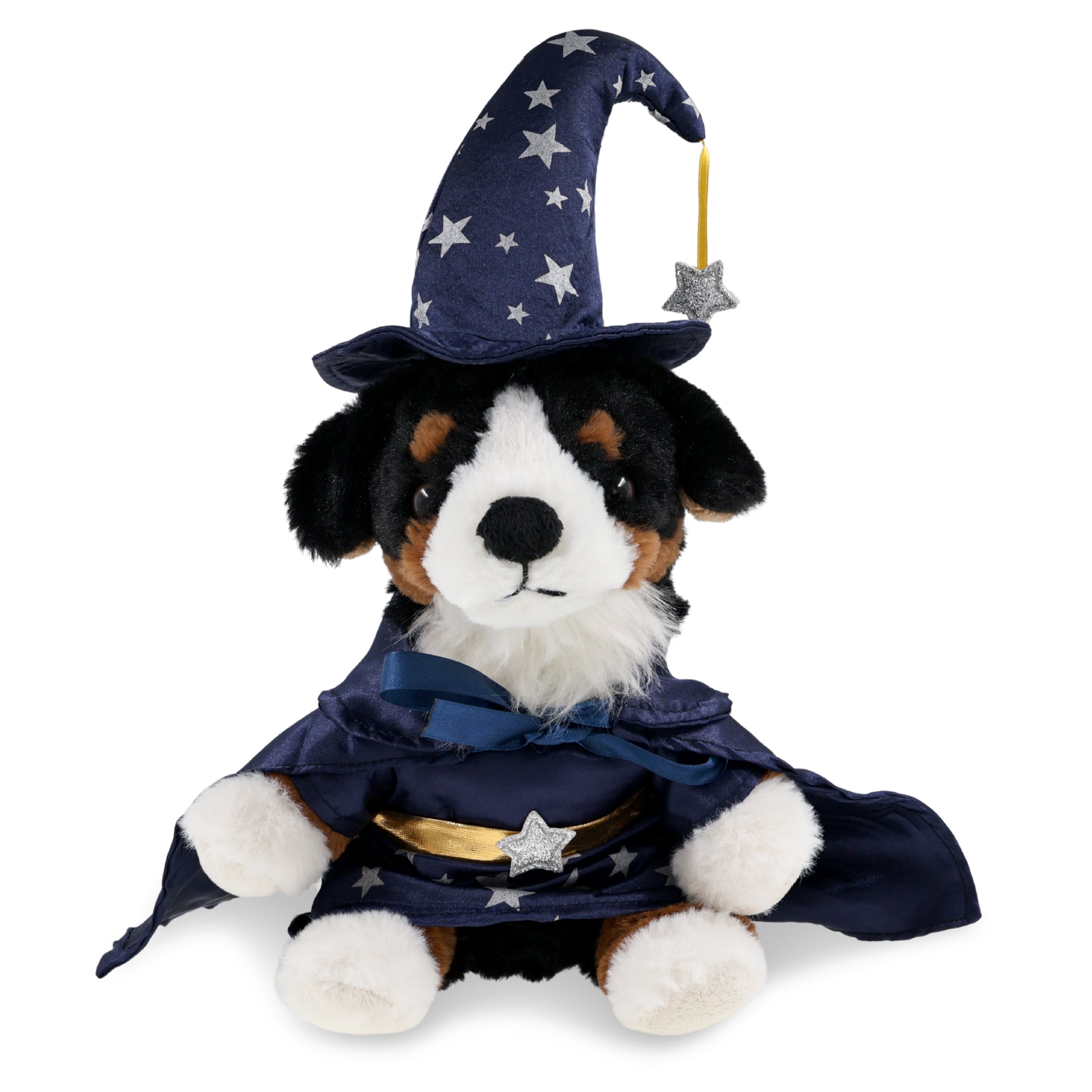 SUPER SOFT PLUSH - BERNESE DOG WIZARD