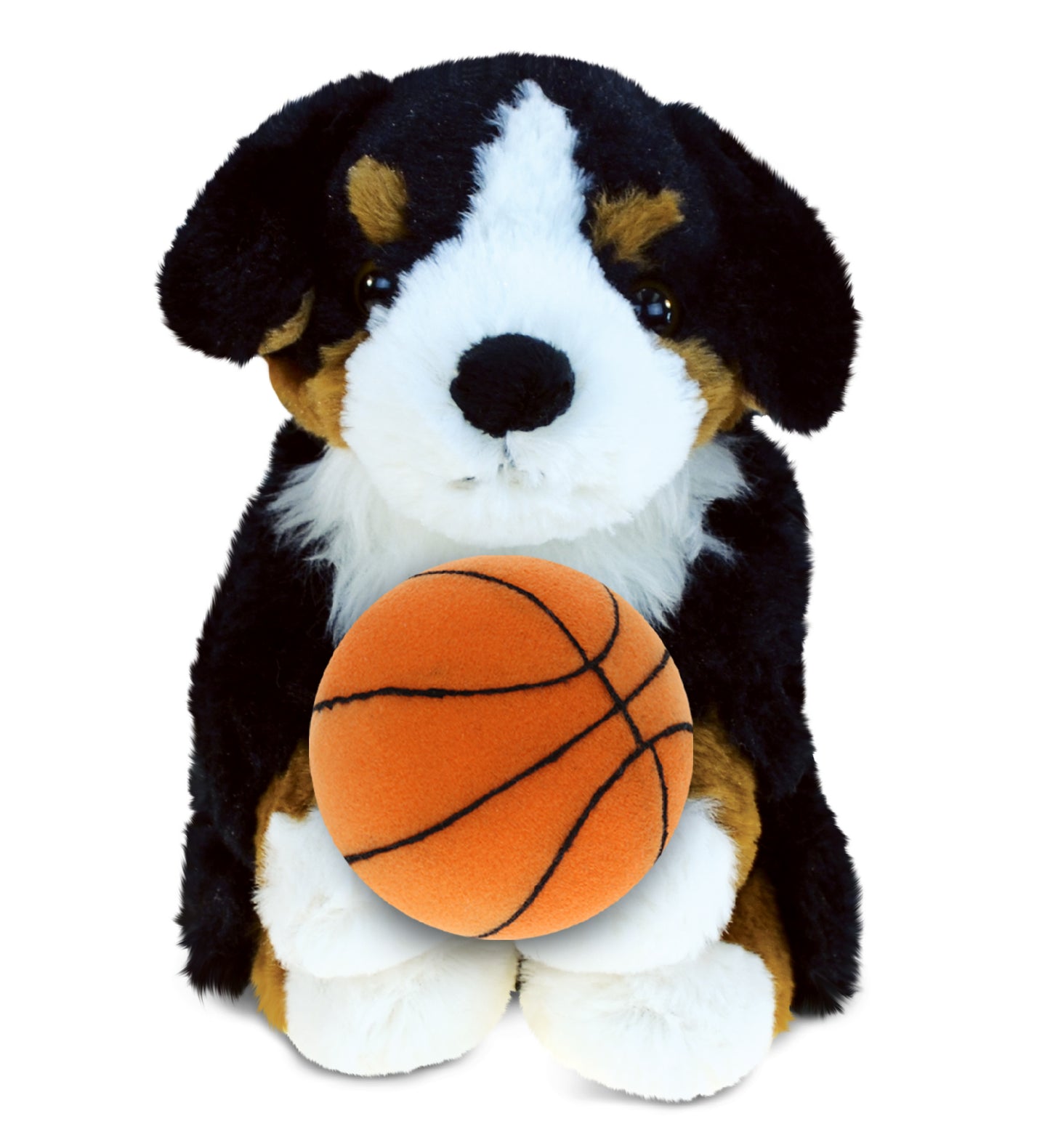 PLUSH BASKETBALL - SUPER SOFT PLUSH - BERNESE DOG