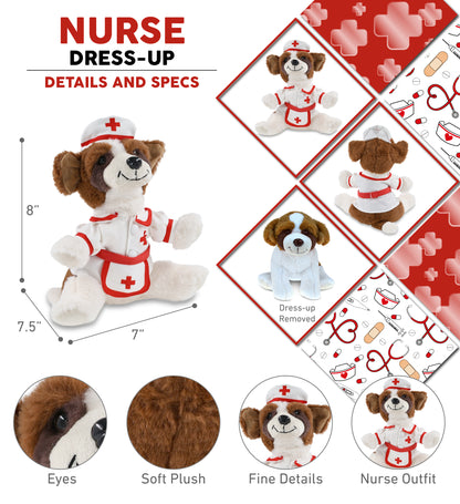 SUPER SOFT PLUSH - ST. BERNARD DOG NURSE
