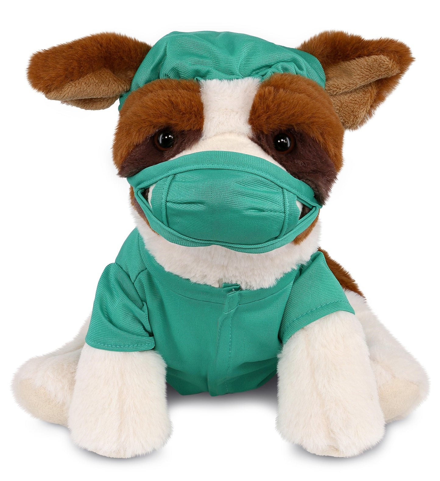 PLUSH DOCTOR - SUPER SOFT PLUSH - ST. BERNARD DOG