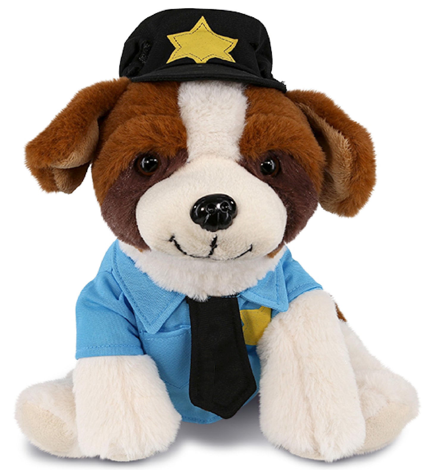 PLUSH POLICE - SUPER SOFT PLUSH - ST. BERNARD DOG