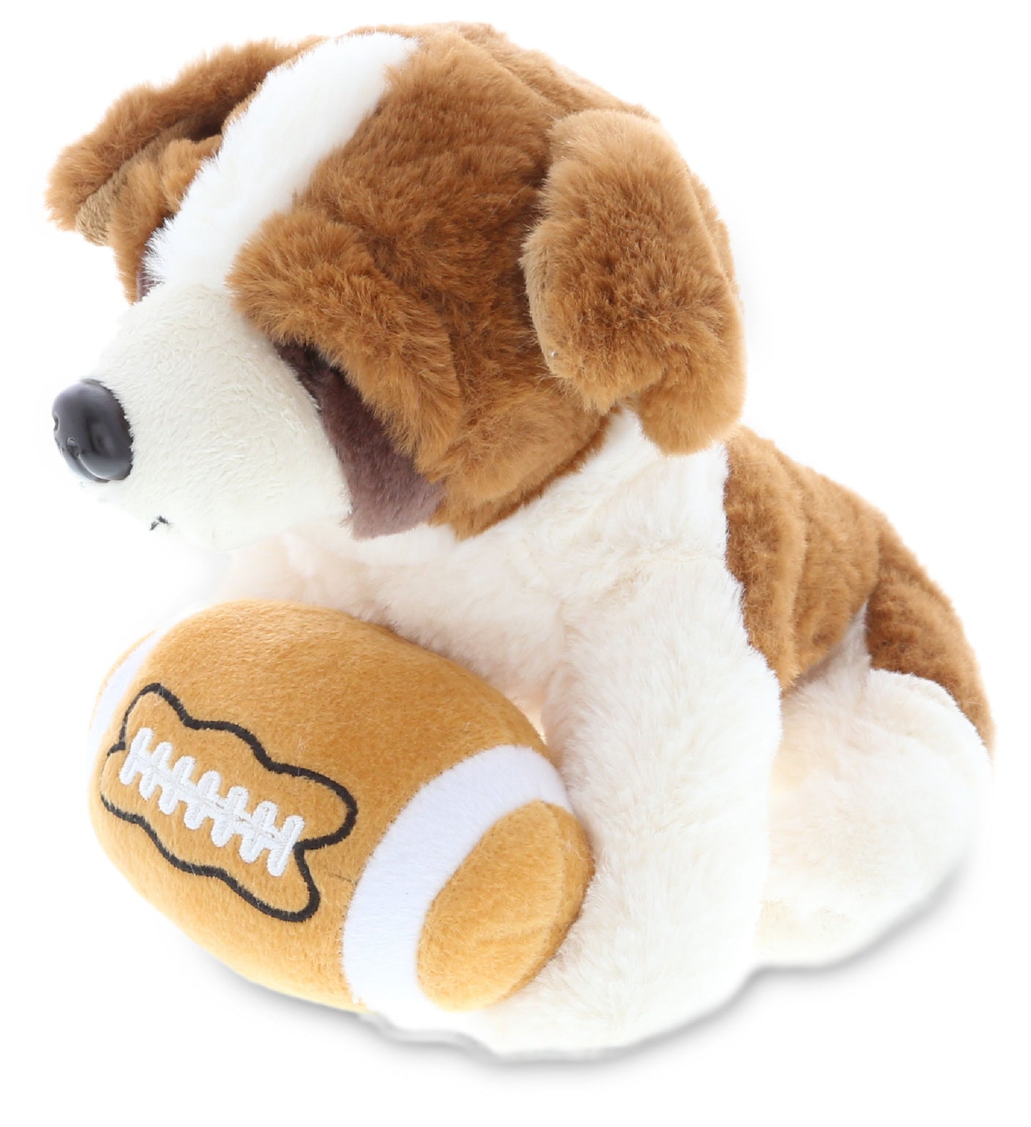 PLUSH FOOTBALL - SUPER SOFT PLUSH - ST. BERNARD DOG