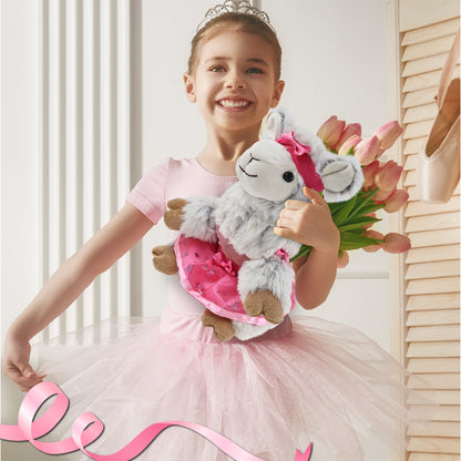 SUPER SOFT PLUSH - SQUAT SHEEP BALLERINA
