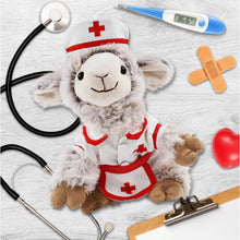 SUPER SOFT PLUSH - SQUAT SHEEP NURSE