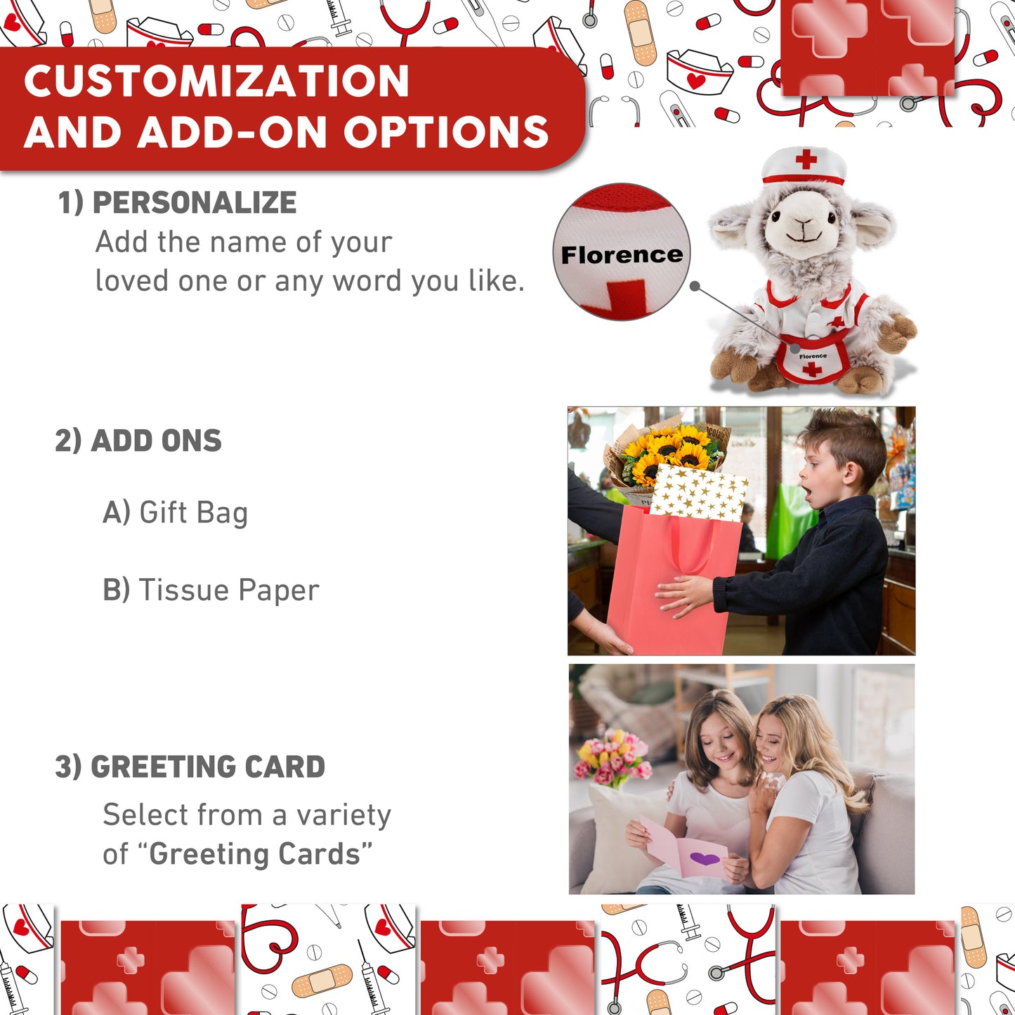 SUPER SOFT PLUSH - SQUAT SHEEP NURSE