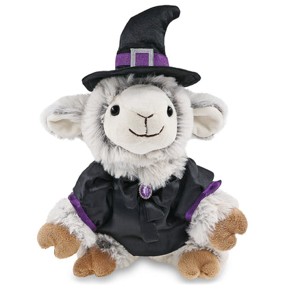 SUPER SOFT PLUSH - SQUAT SHEEP WITCH DRESS UP