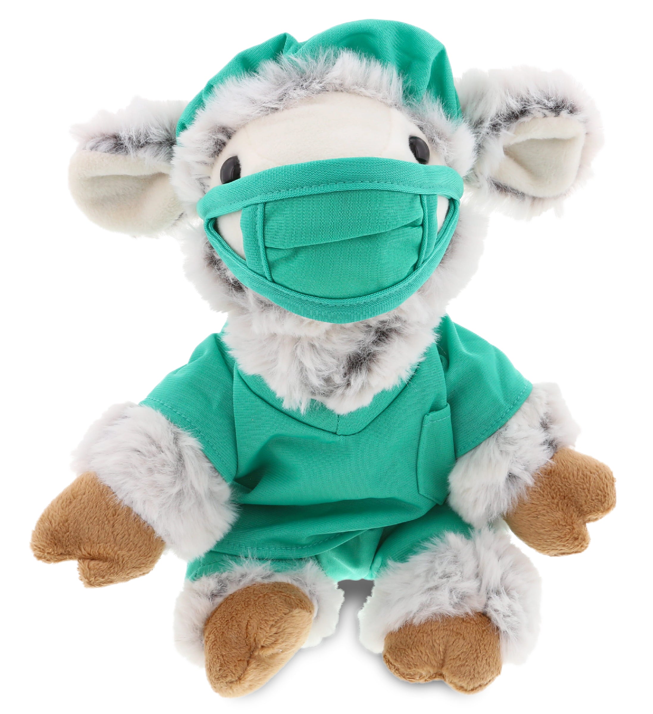 PLUSH DOCTOR - SUPER SOFT PLUSH - SQUAT SHEEP