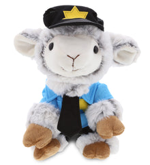 PLUSH POLICE - SUPER SOFT PLUSH - SQUAT SHEEP