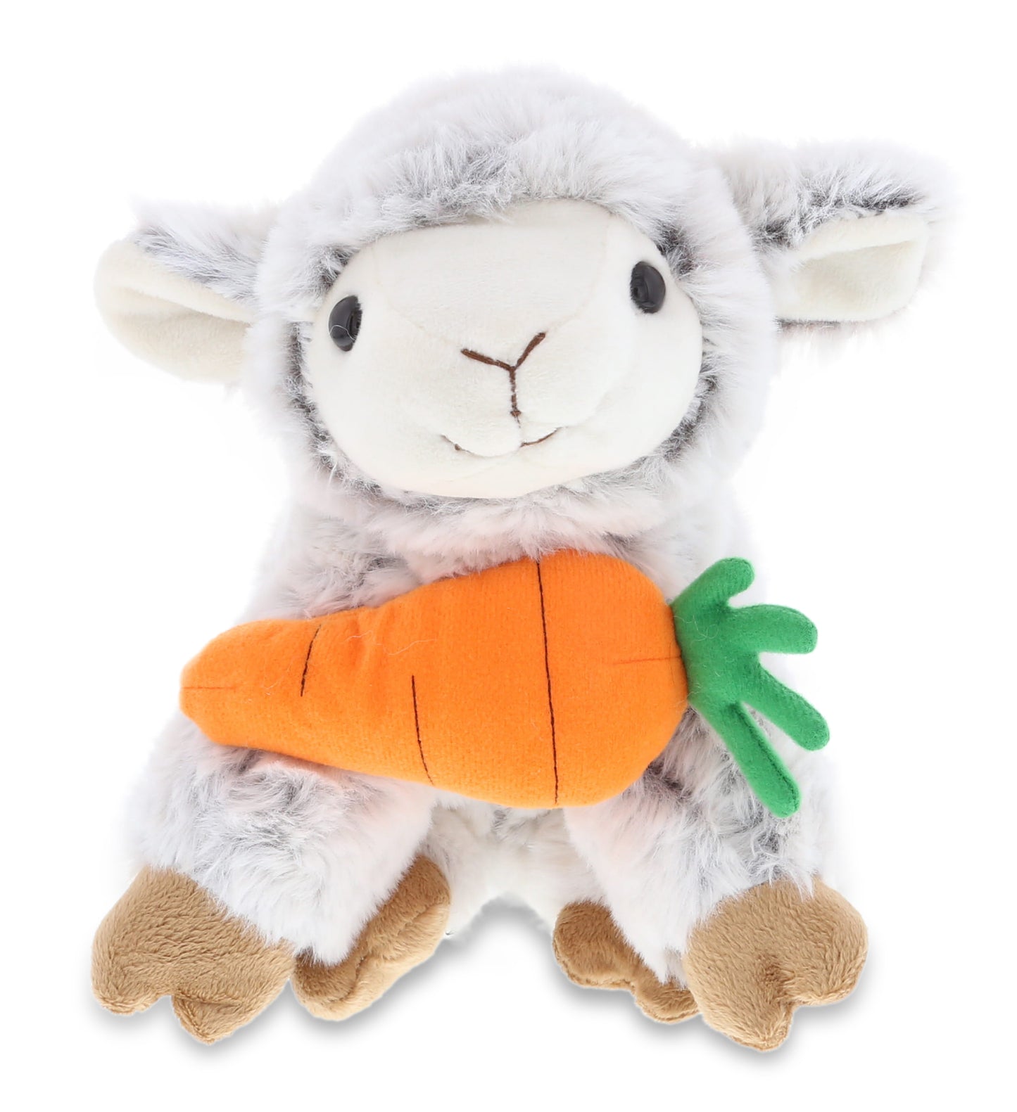 PLUSH CARROT - SUPER SOFT PLUSH - SQUAT SHEEP