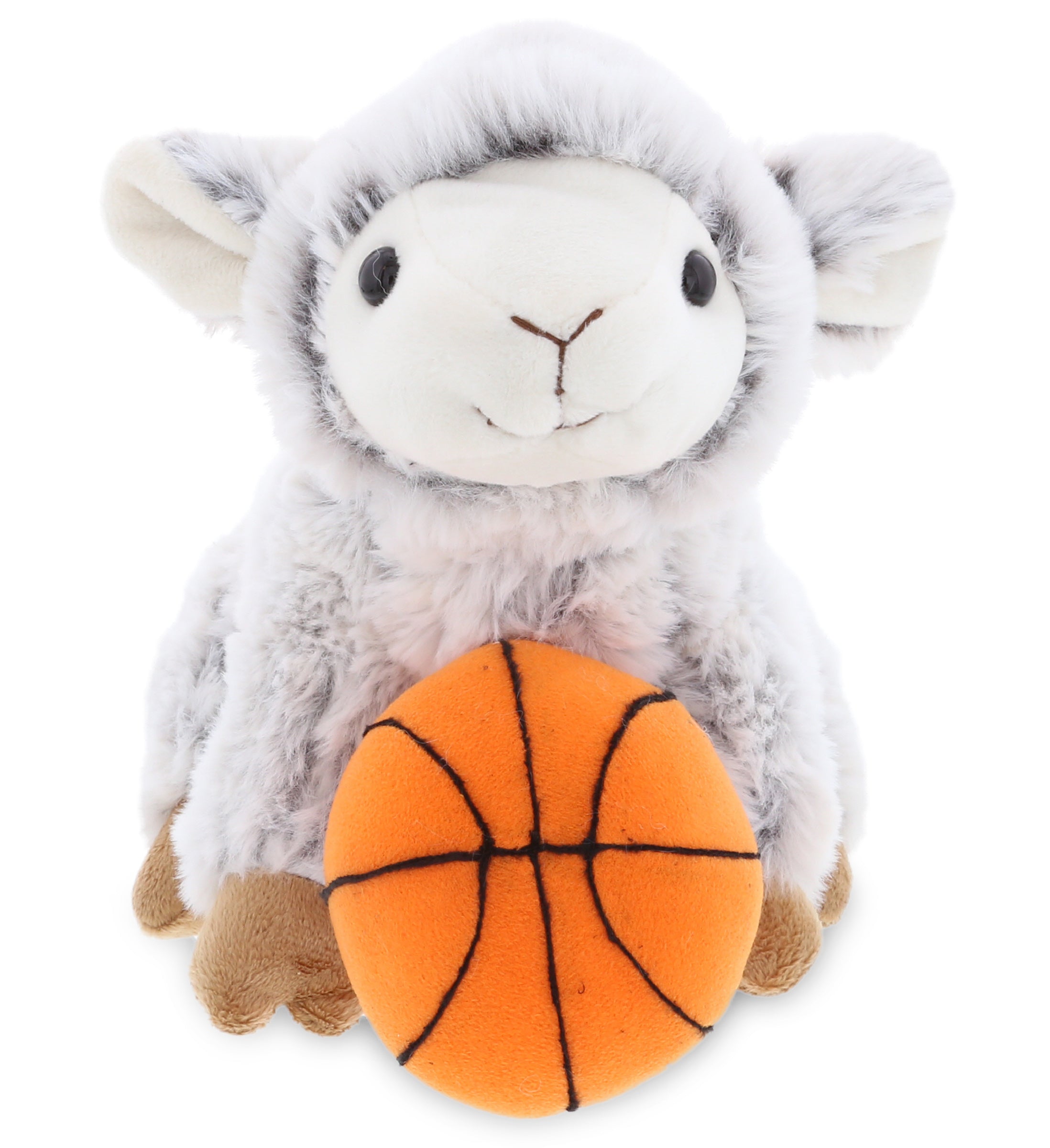 PLUSH BASKETBALL - SUPER SOFT PLUSH - SQUAT SHEEP