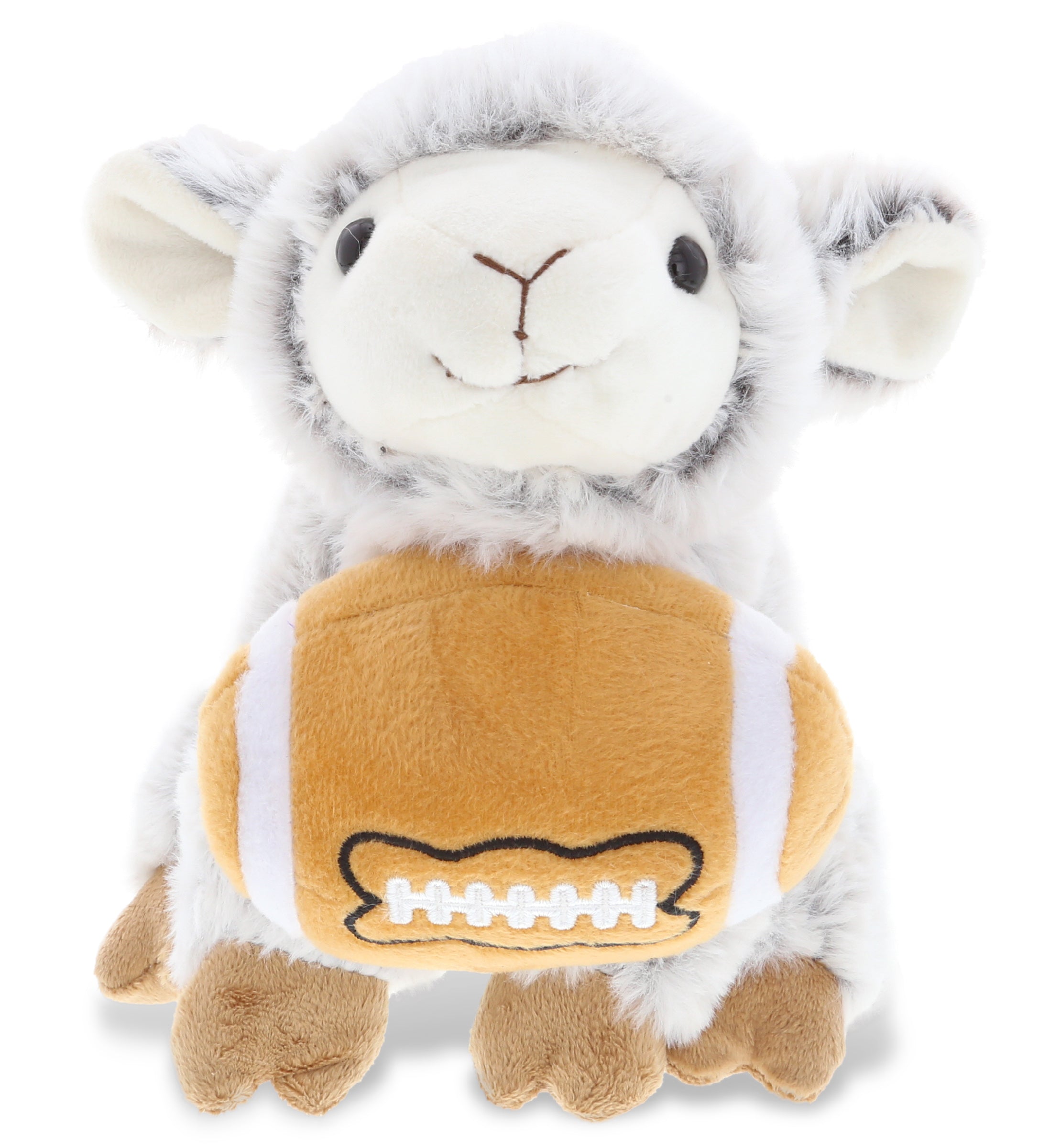 PLUSH FOOTBALL - SUPER SOFT PLUSH - SQUAT SHEEP