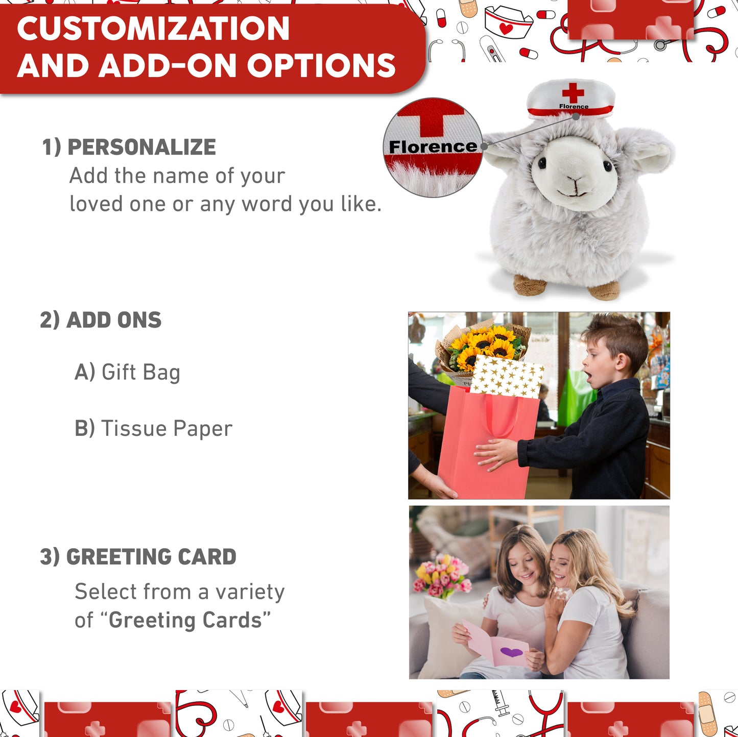 SUPER SOFT PLUSH - SHEEP NURSE