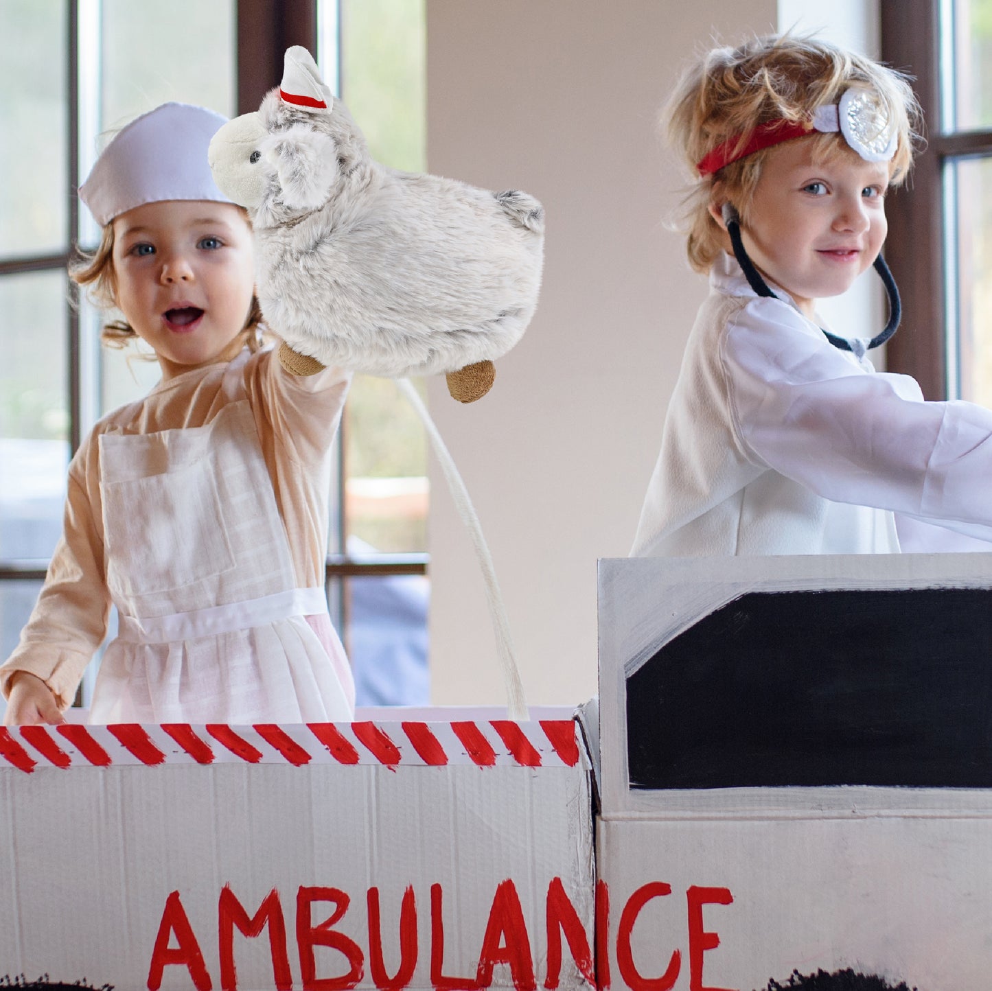 SUPER SOFT PLUSH - SHEEP NURSE