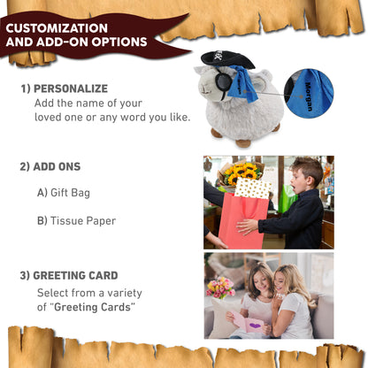 SUPER SOFT PLUSH - SHEEP PIRATE DRESS UP