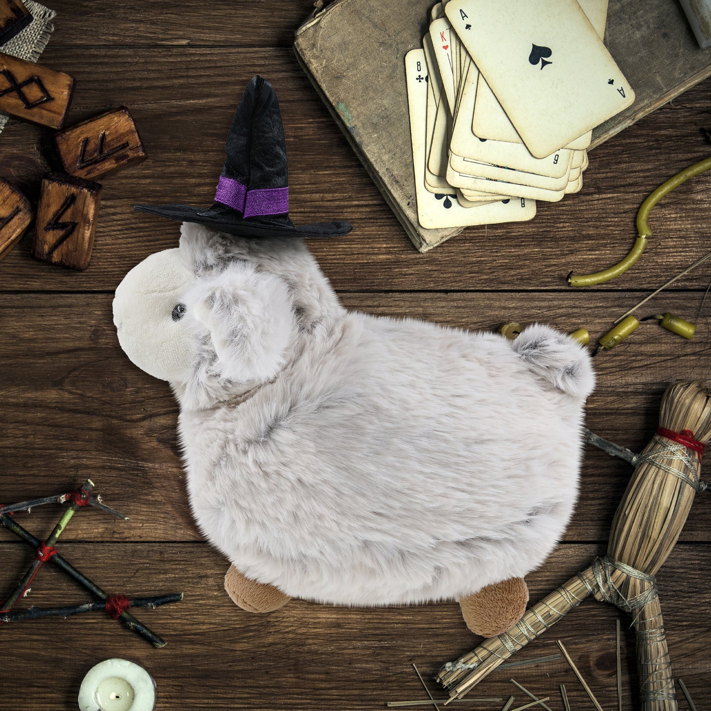 SUPER SOFT PLUSH - SHEEP WITCH DRESS UP