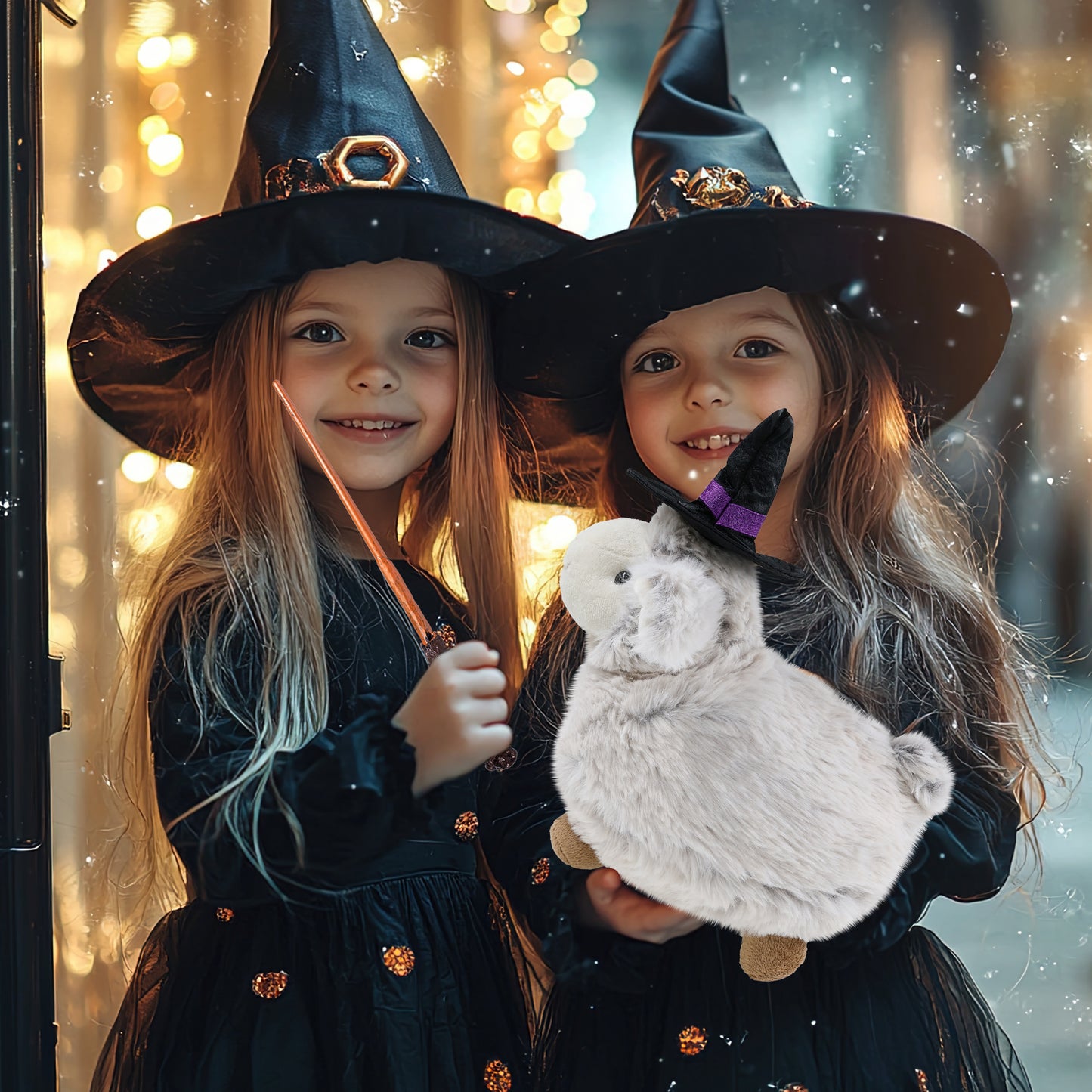 SUPER SOFT PLUSH - SHEEP WITCH DRESS UP