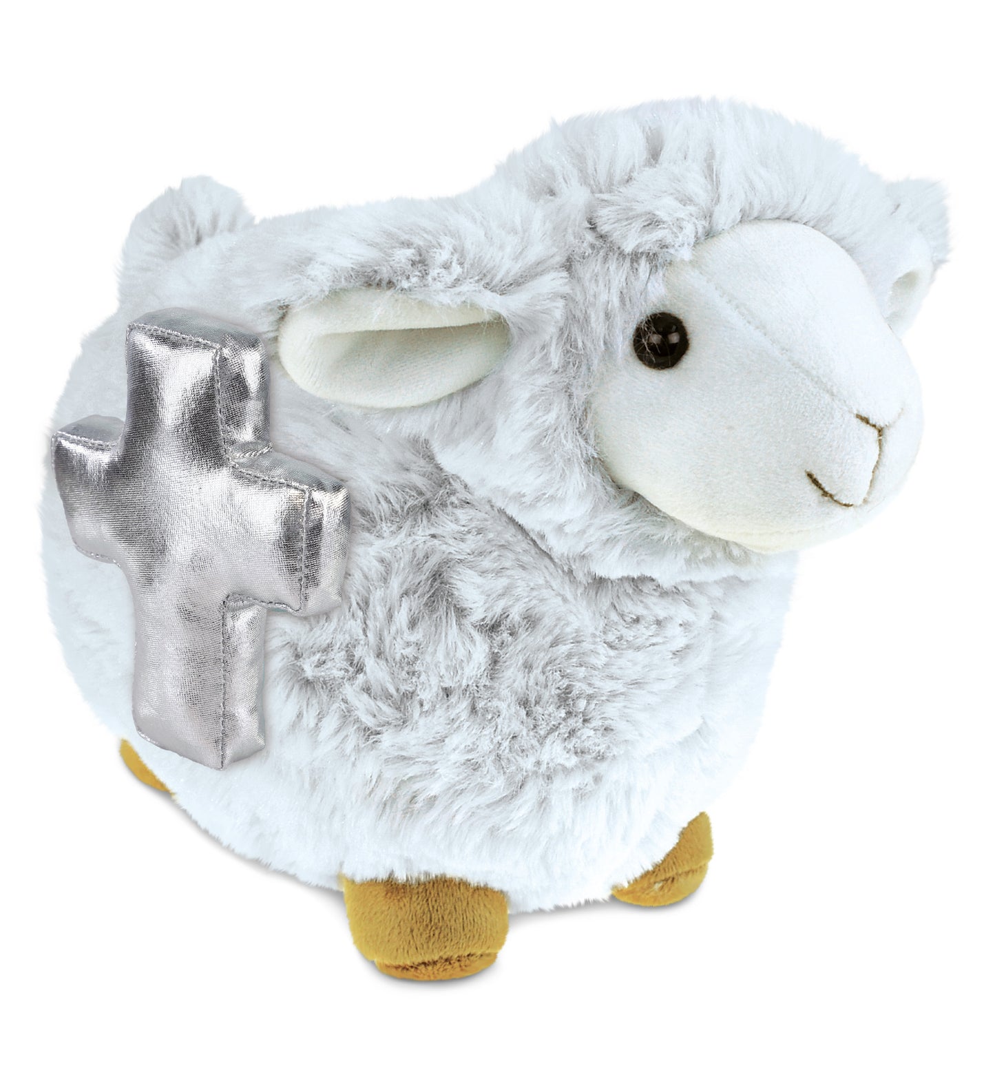 PLUSH CROSS - SUPER SOFT PLUSH - SHEEP