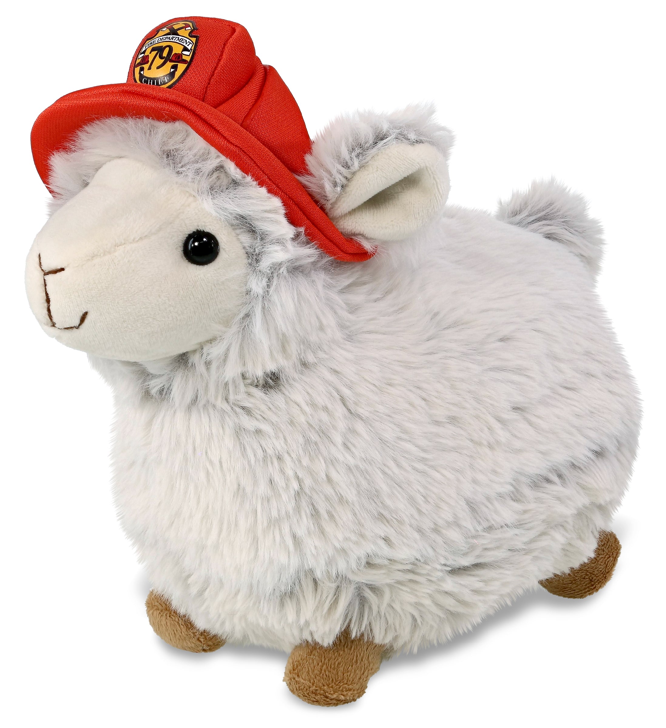 PLUSH FIREMAN - SUPER SOFT PLUSH - SHEEP