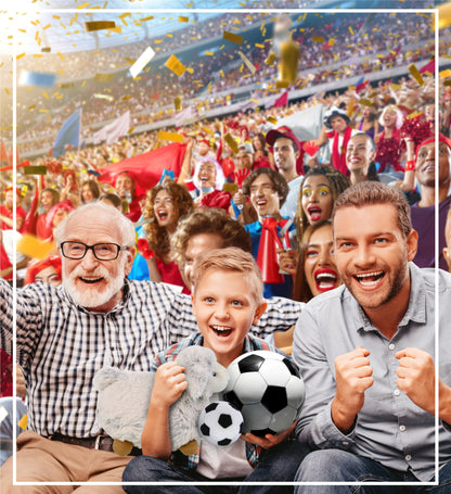 SUPER SOFT PLUSH - SHEEP WITH SOCCER PLUSH