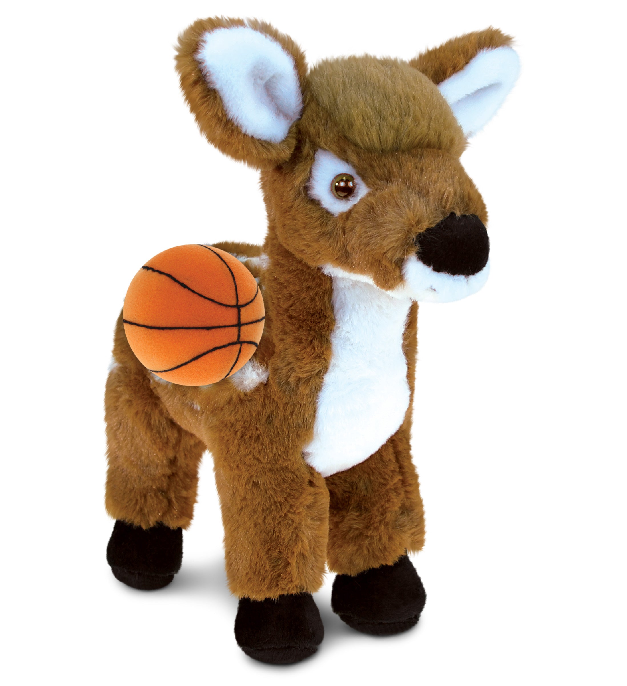 PLUSH BASKETBALL - SUPER SOFT PLUSH - STANDING DEER LARGE