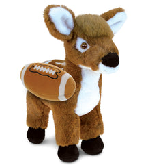SUPER SOFT PLUSH - STANDING DEER LARGE WITH FOOTBALL PLUSH