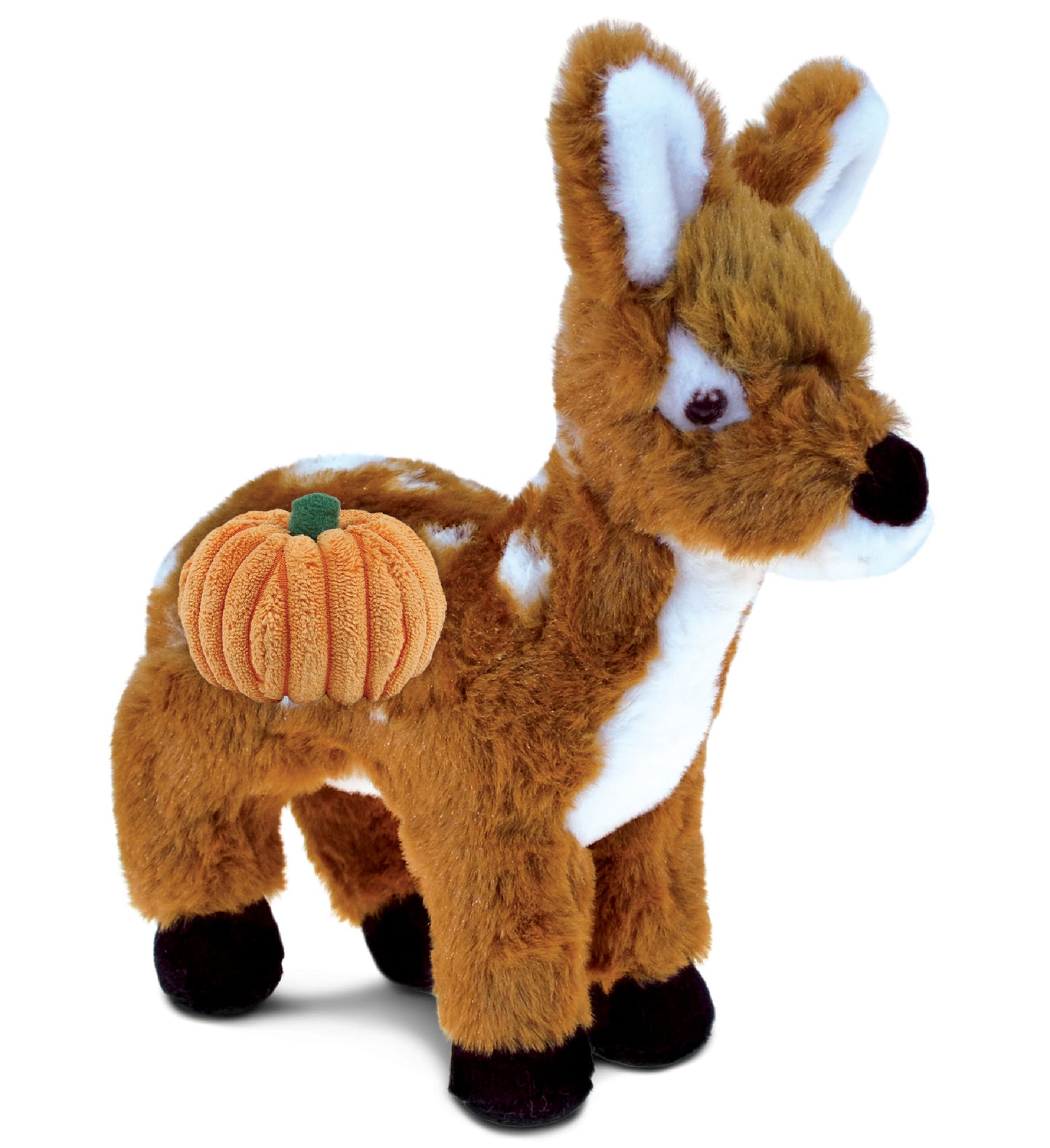 PLUSH PUMPKIN - SUPER SOFT PLUSH - STANDING DEER SMALL