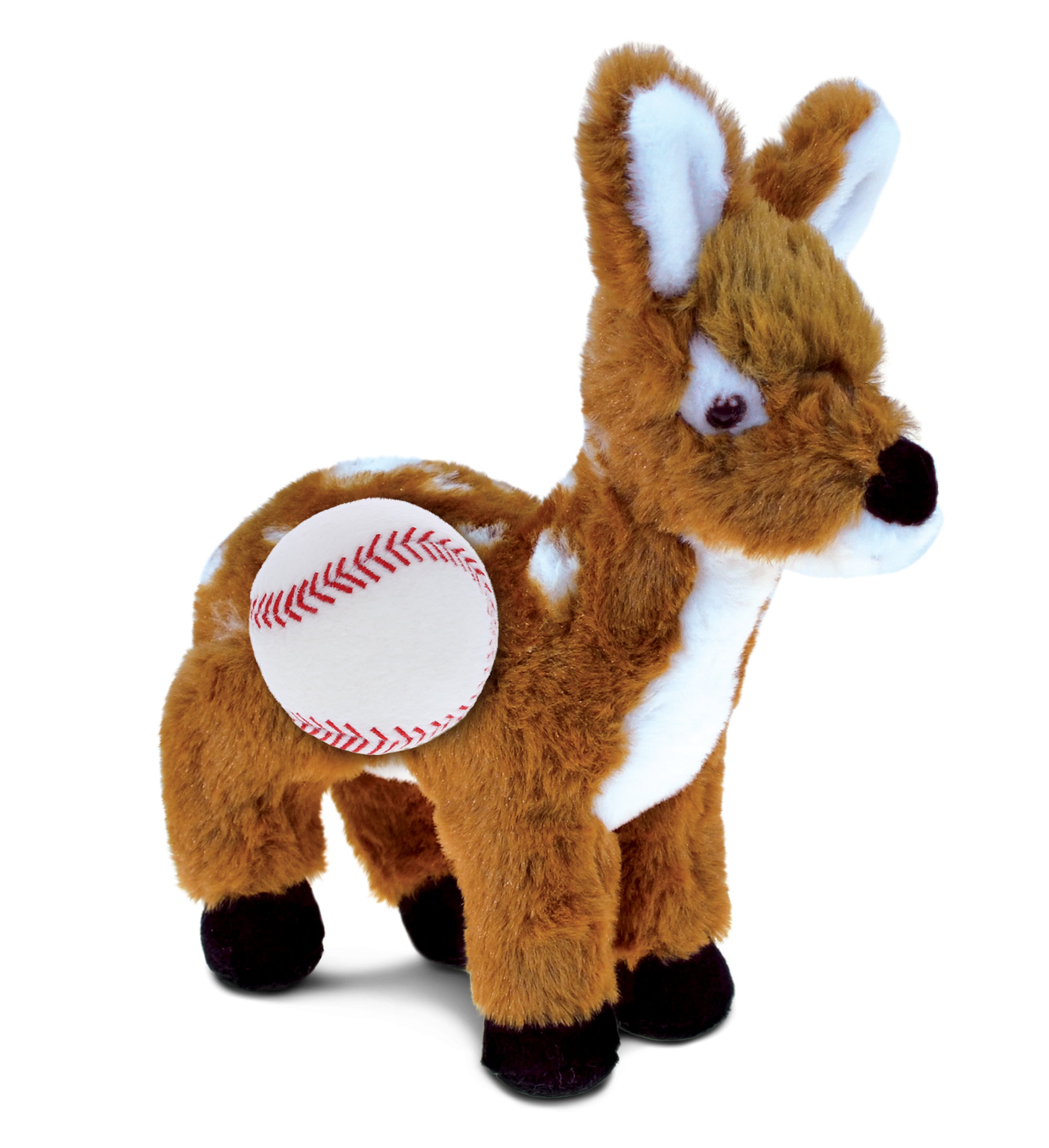 PLUSH BASEBALL - SUPER SOFT PLUSH - STANDING DEER SMALL