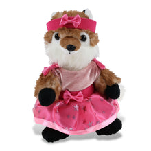 SUPER SOFT PLUSH - FOX WITH BALLERINA DRESS UP