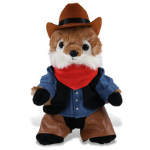 SUPER SOFT PLUSH - FOX With COWBOY Dress Up