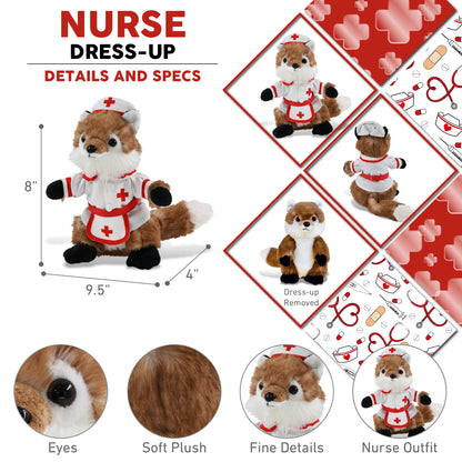 SUPER SOFT PLUSH - FOX NURSE