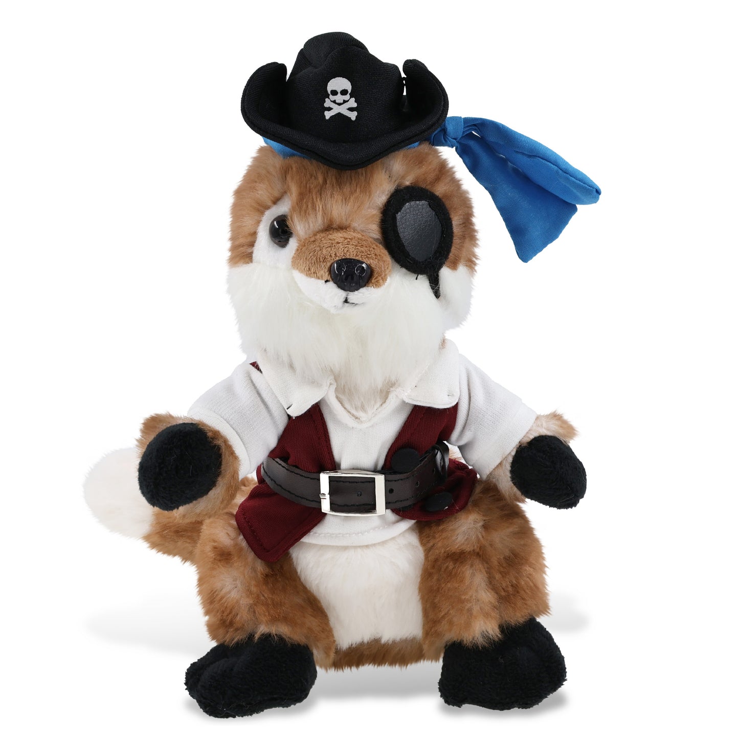 SUPER SOFT PLUSH - FOX PIRATE DRESS UP