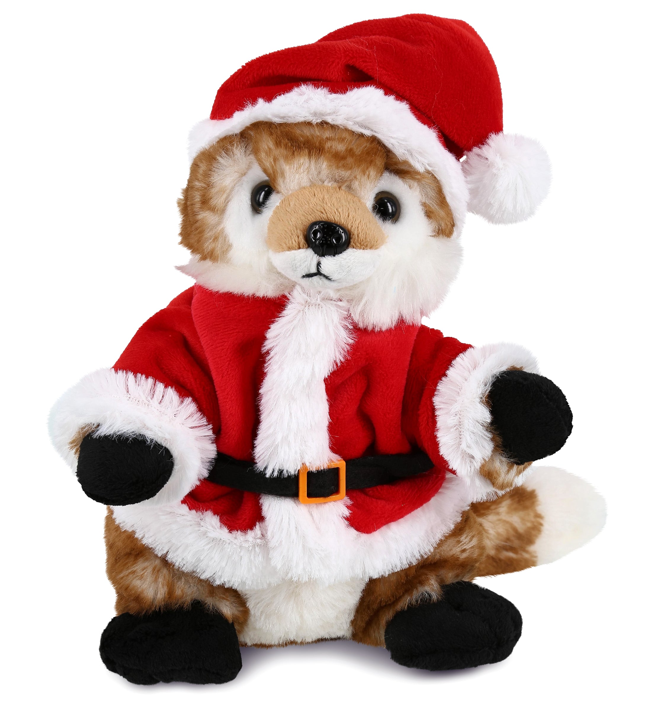 PLUSH SANTA - SUPER SOFT PLUSH - FOX
