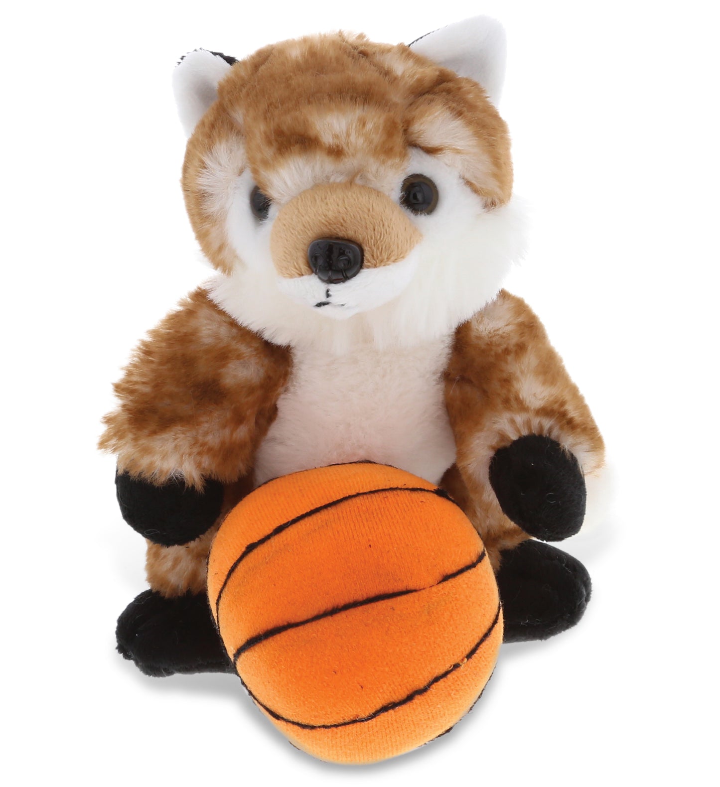 PLUSH BASKETBALL - SUPER SOFT PLUSH - FOX